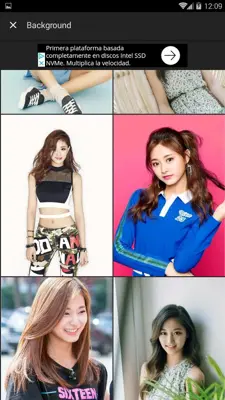 Tzuyu Clock Live Wallpaper android App screenshot 2