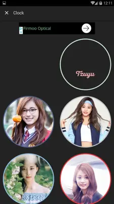 Tzuyu Clock Live Wallpaper android App screenshot 4